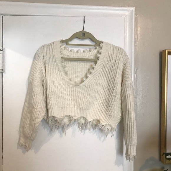 cropped sweater - Picture 1 of 1